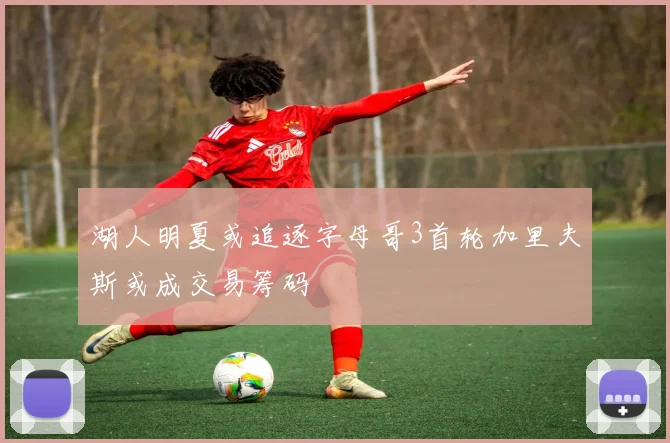 湖人明夏或追逐字母哥3首轮加里夫斯或成交易筹码